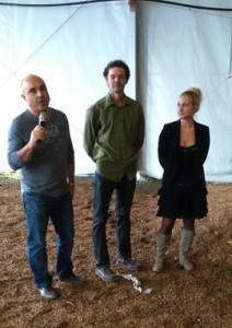 M. Tatareau, Président du syndicat 09-31 à gauche avec Olivier Bonjean et Julie Hachard