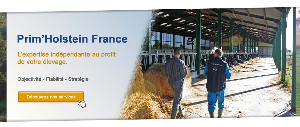 Découvrez les services de Prim'Holstein France