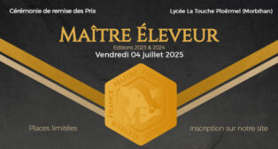 Cérémonie de remise des prix Maître Eleveur