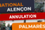 Annulation du National Holstein Alençon 2025
