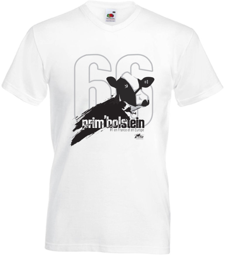 Tee-shirt (adulte) - Holstein 66